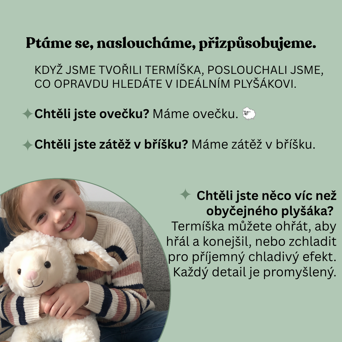 Termíšek – zátěžový termo plyšák