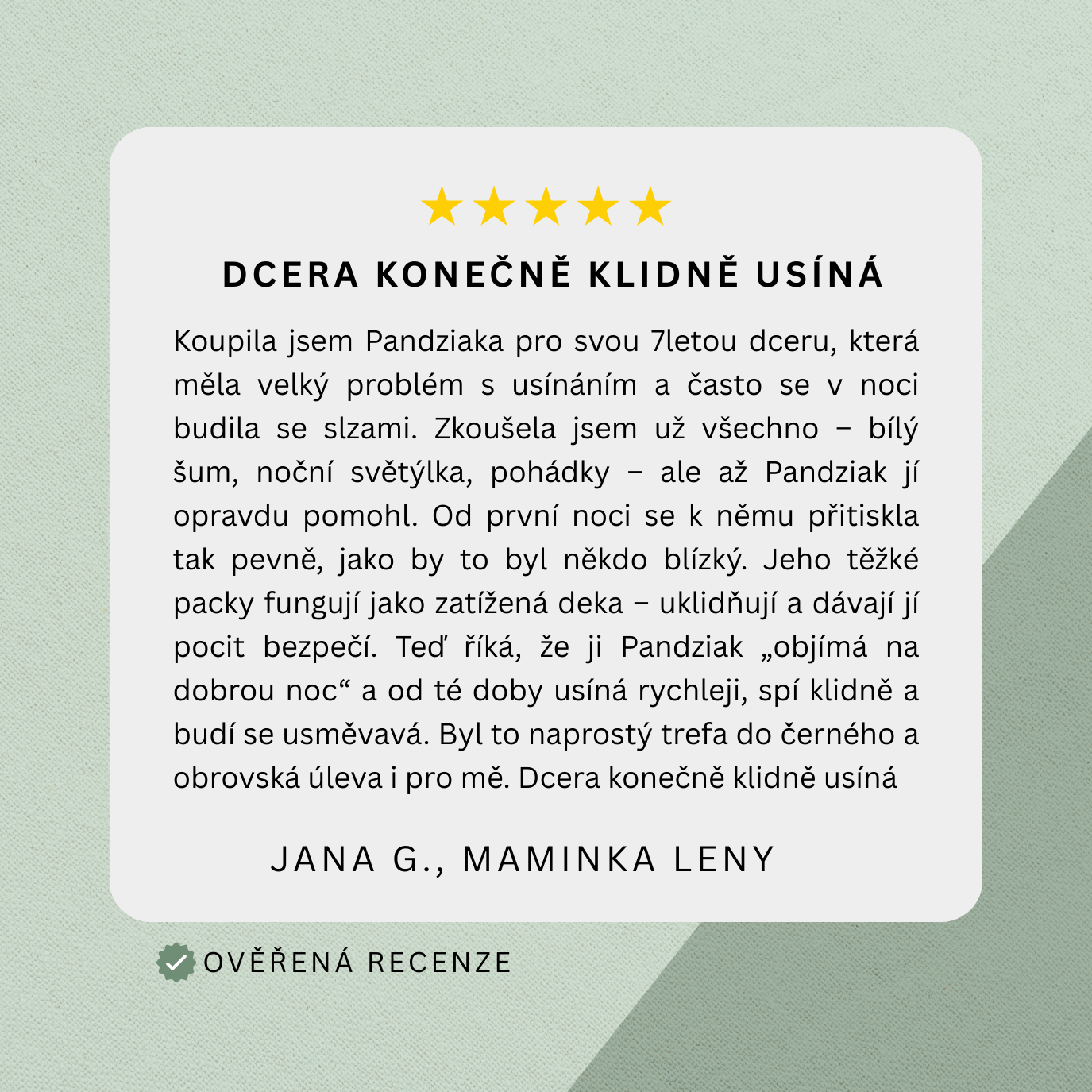 Těžkáč™ - Plyšák s závažím