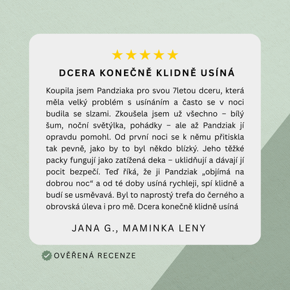 Těžkáč™ - Plyšák s závažím