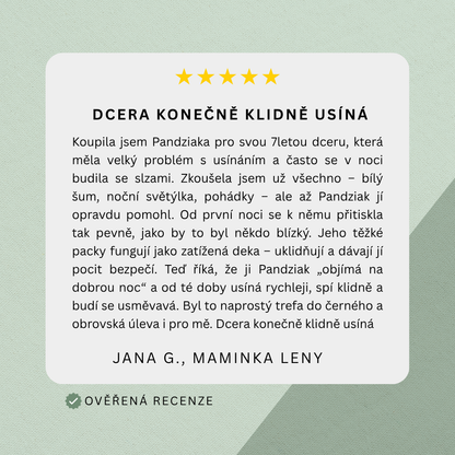 Těžkáč™ - Plyšák s závažím