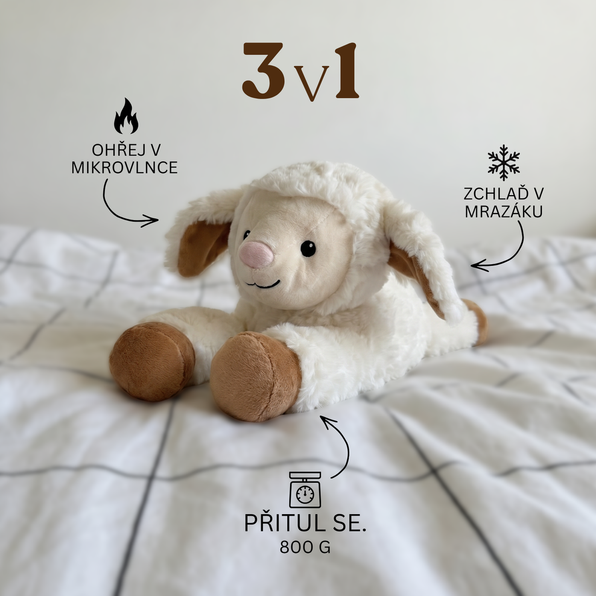 Termíšek – zátěžový termo plyšák