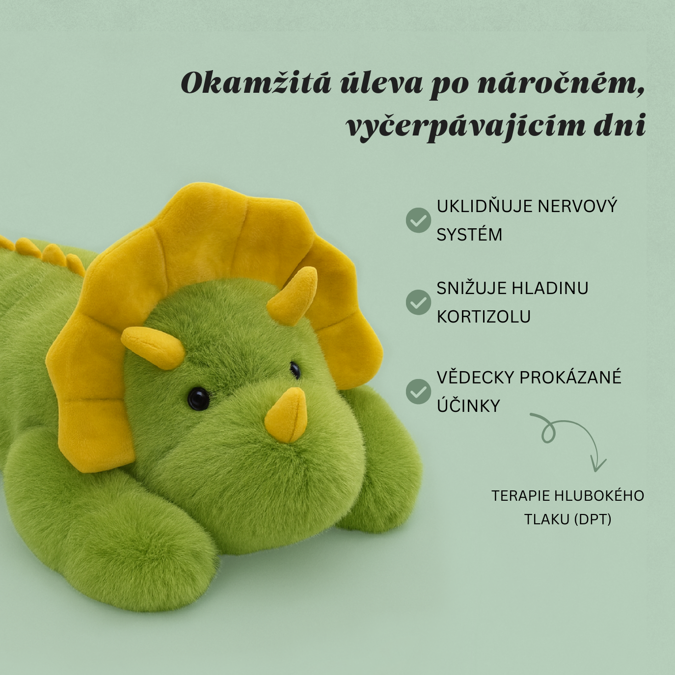 Těžkáč™ - Plyšák s závažím